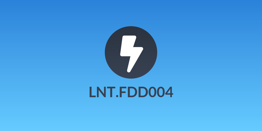 LNT.FDD004