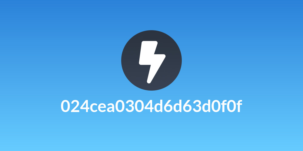 024cea0304d6d63d0f0f