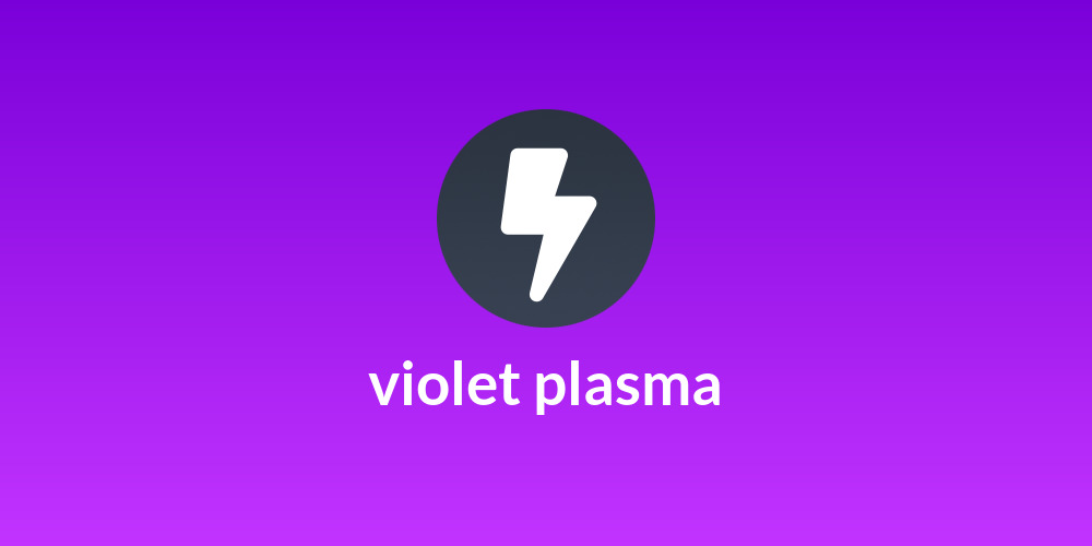 violet plasma