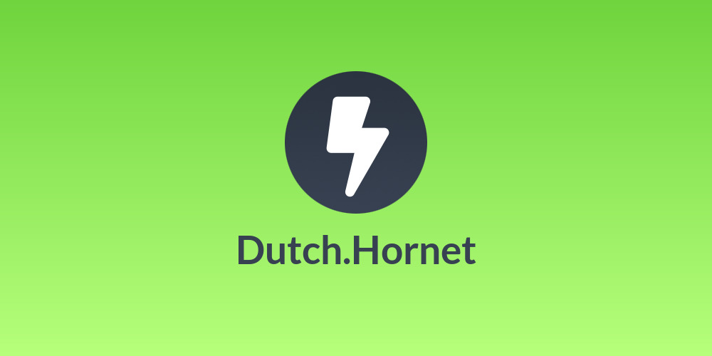 Dutch.Hornet