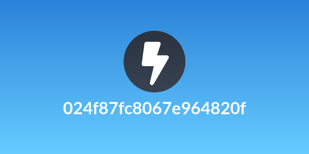 024f87fc8067e964820f