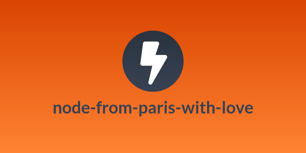 node-from-paris-with-love