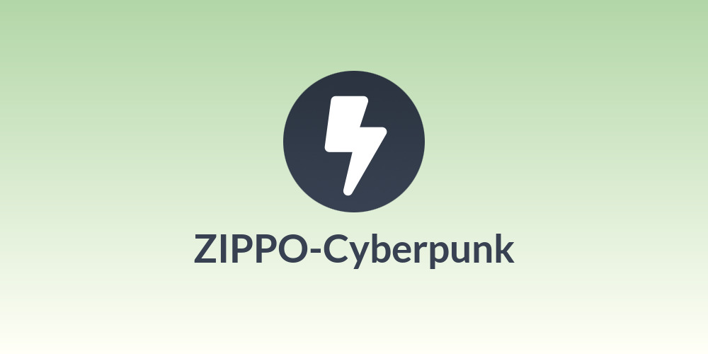 💀ZIPPO-Cyberpunk⚡️