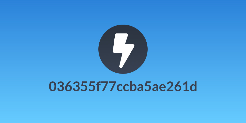 036355f77ccba5ae261d