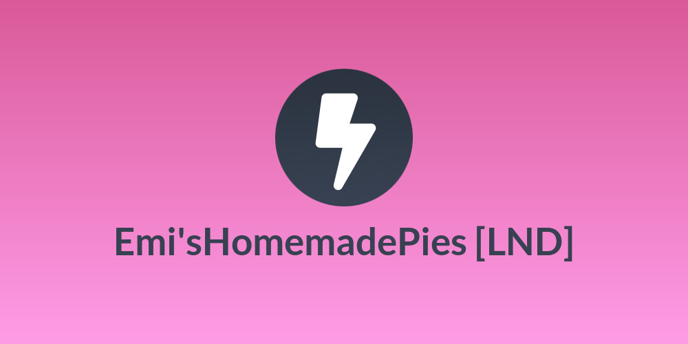 Emi'sHomemadePies [LND]