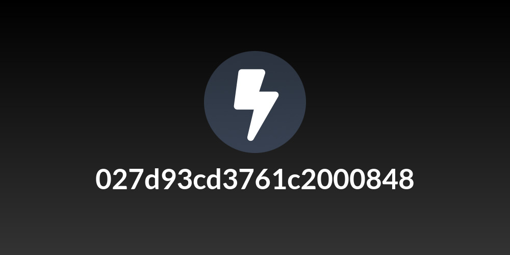 027d93cd3761c2000848