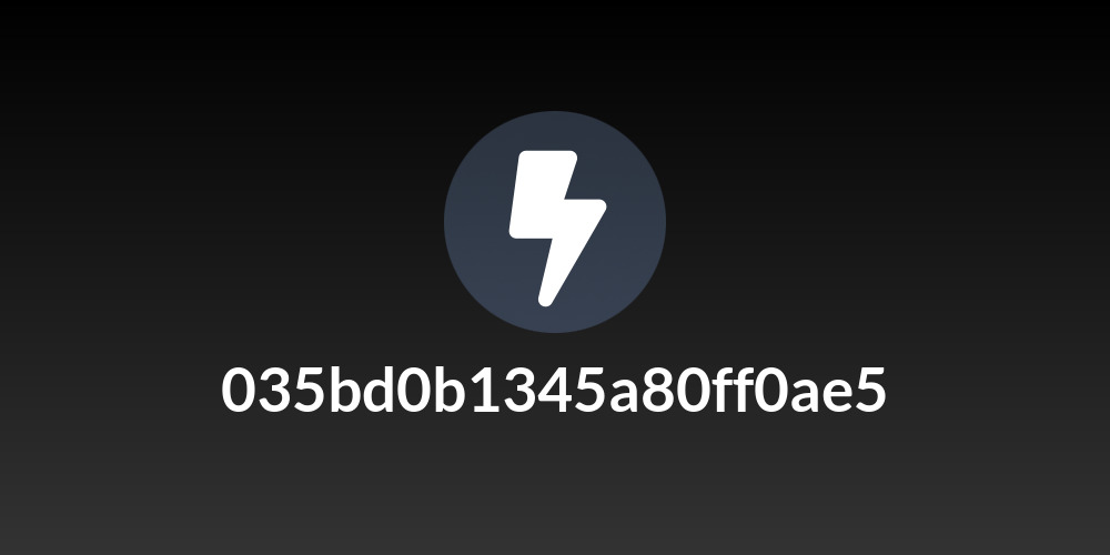 035bd0b1345a80ff0ae5