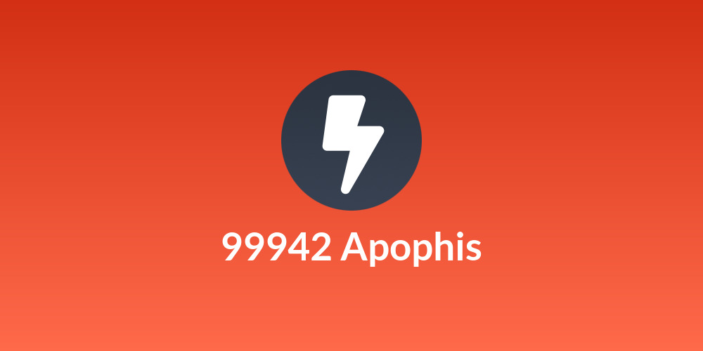 99942 Apophis