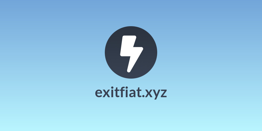 exitfiat.xyz