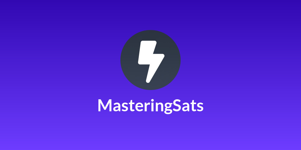 MasteringSats