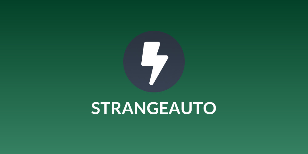 STRANGEAUTO