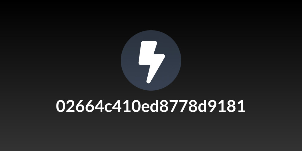02664c410ed8778d9181