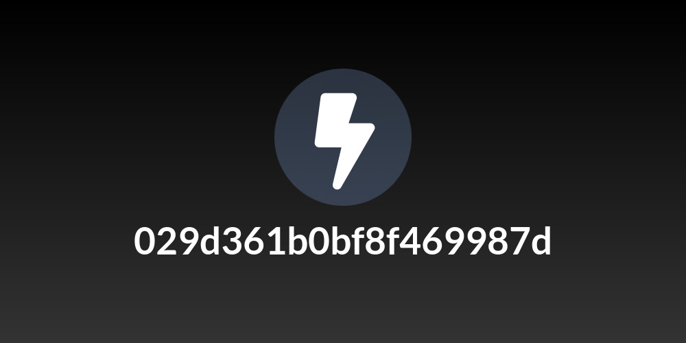 029d361b0bf8f469987d