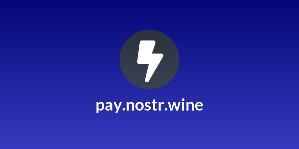 pay.nostr.wine