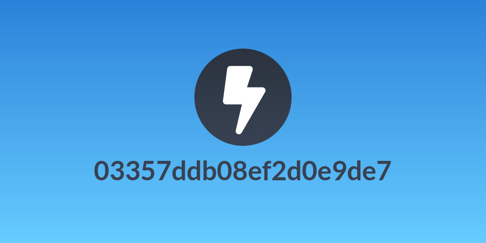 03357ddb08ef2d0e9de7