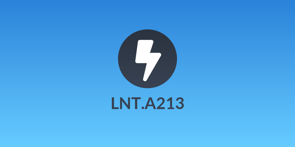 LNT.A213