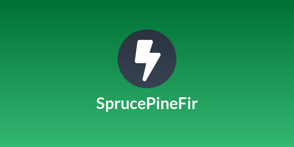 SprucePineFir
