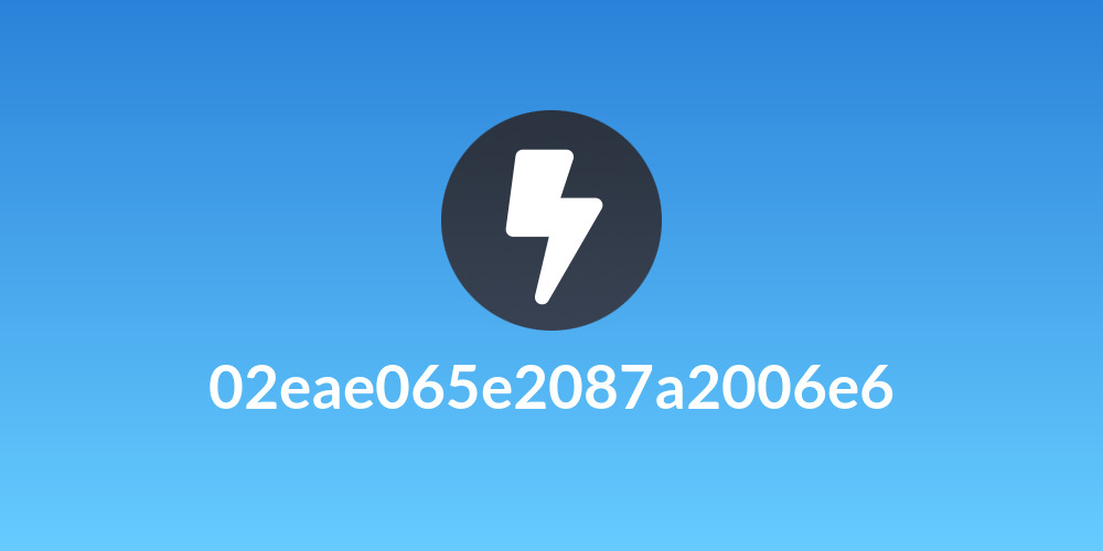02eae065e2087a2006e6