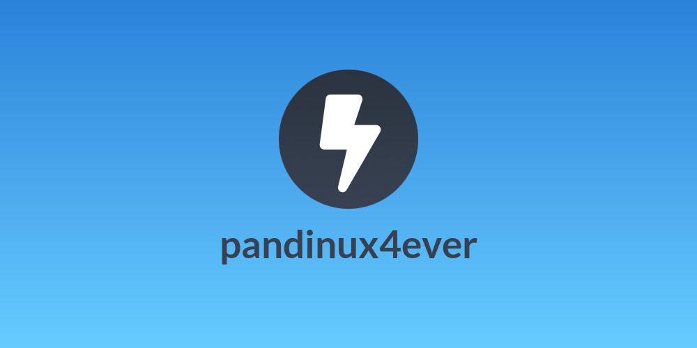 pandinux4ever