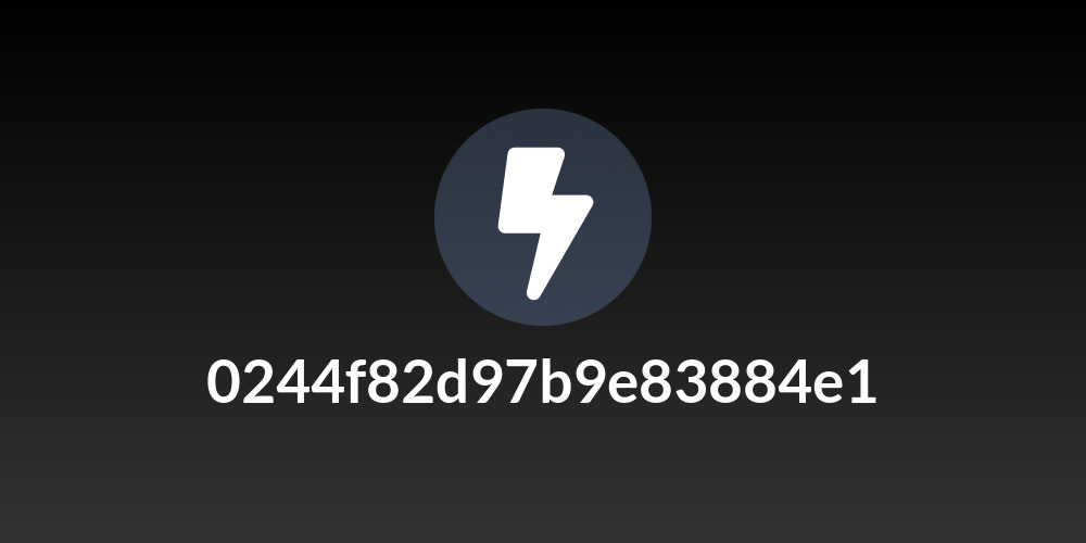 0244f82d97b9e83884e1