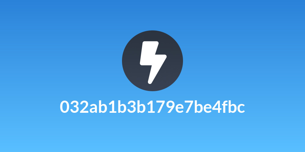 032ab1b3b179e7be4fbc