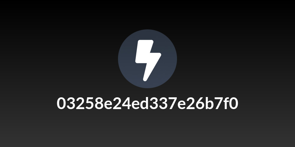 03258e24ed337e26b7f0