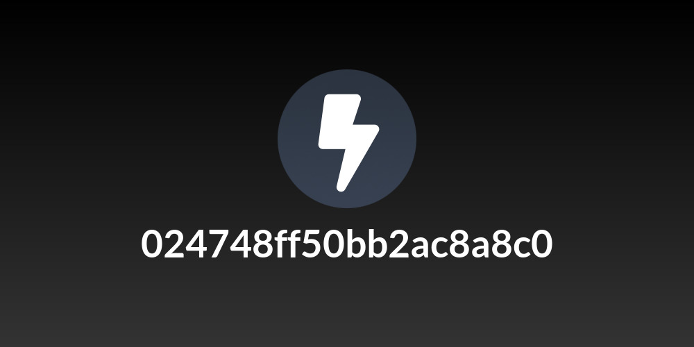 024748ff50bb2ac8a8c0