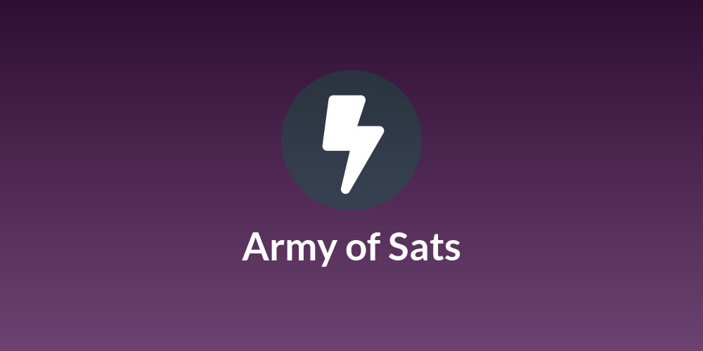 Army of Sats