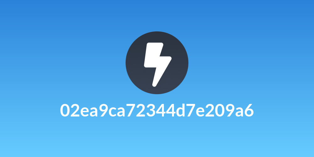 02ea9ca72344d7e209a6