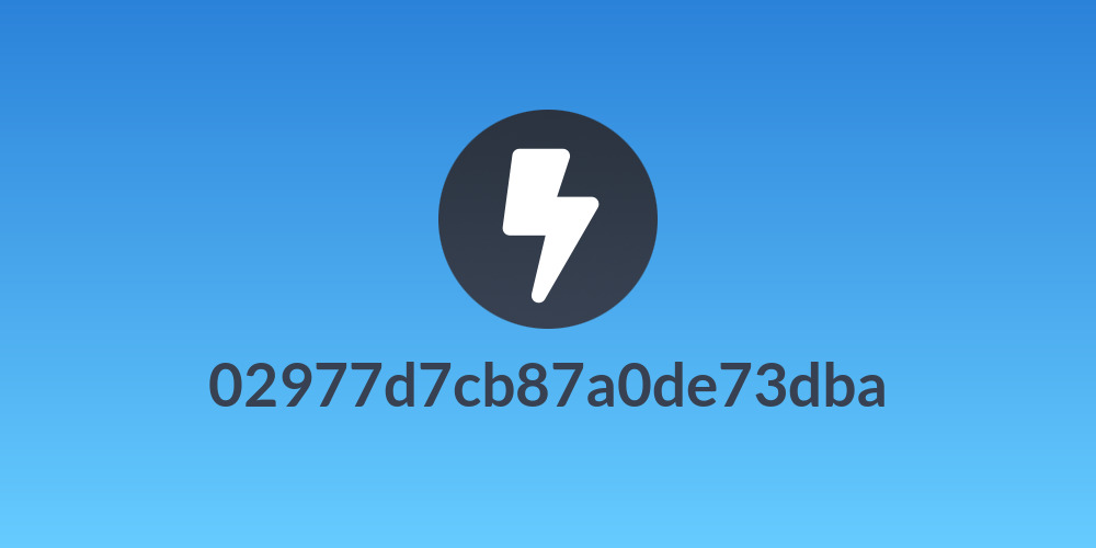 02977d7cb87a0de73dba