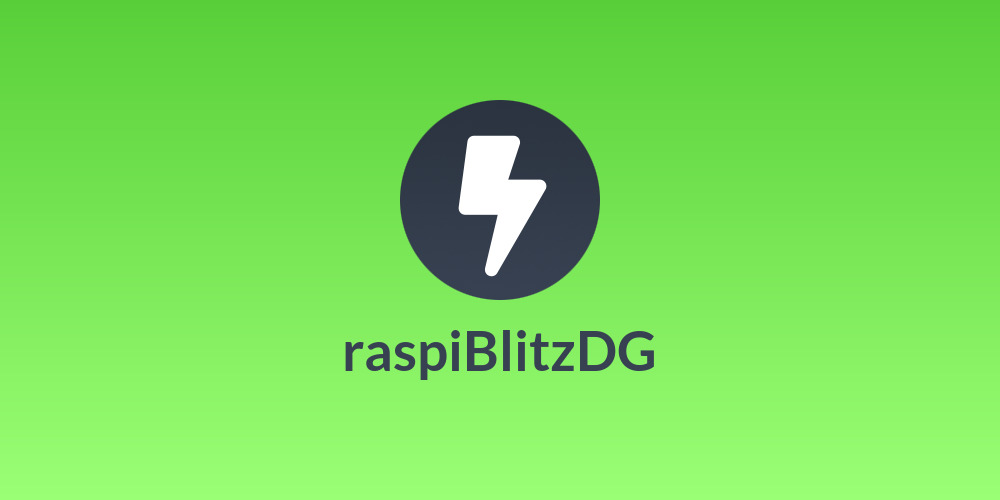 raspiBlitzDG