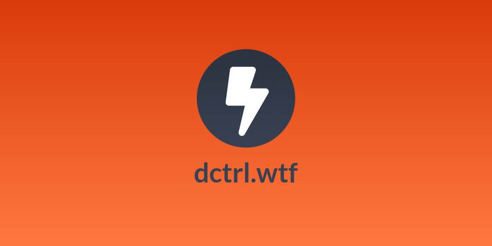 dctrl.wtf