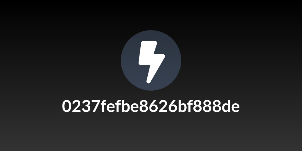 0237fefbe8626bf888de