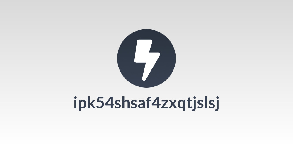 ipk54shsaf4zxqtjslsj