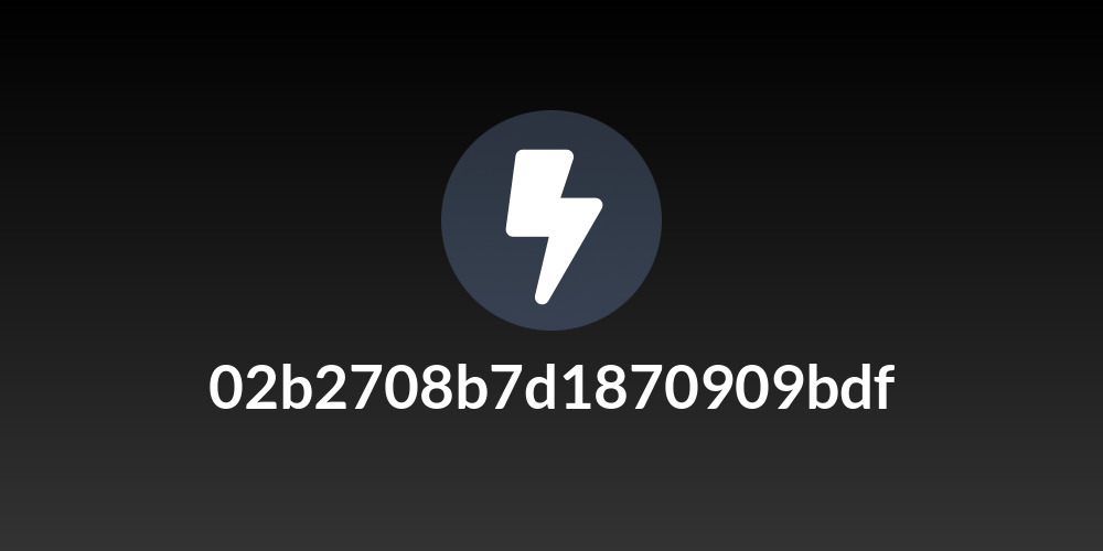 02b2708b7d1870909bdf