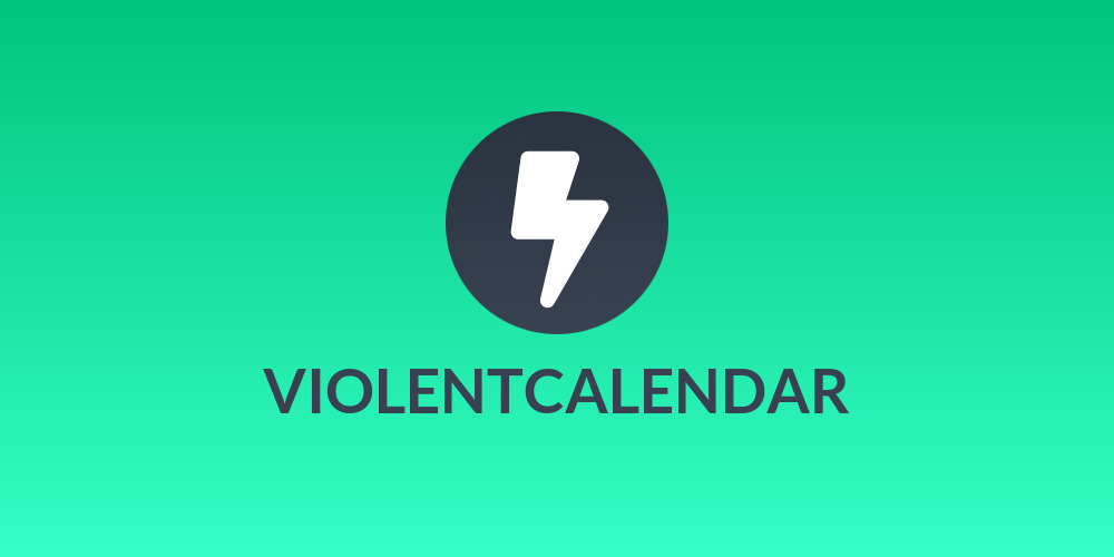 VIOLENTCALENDAR