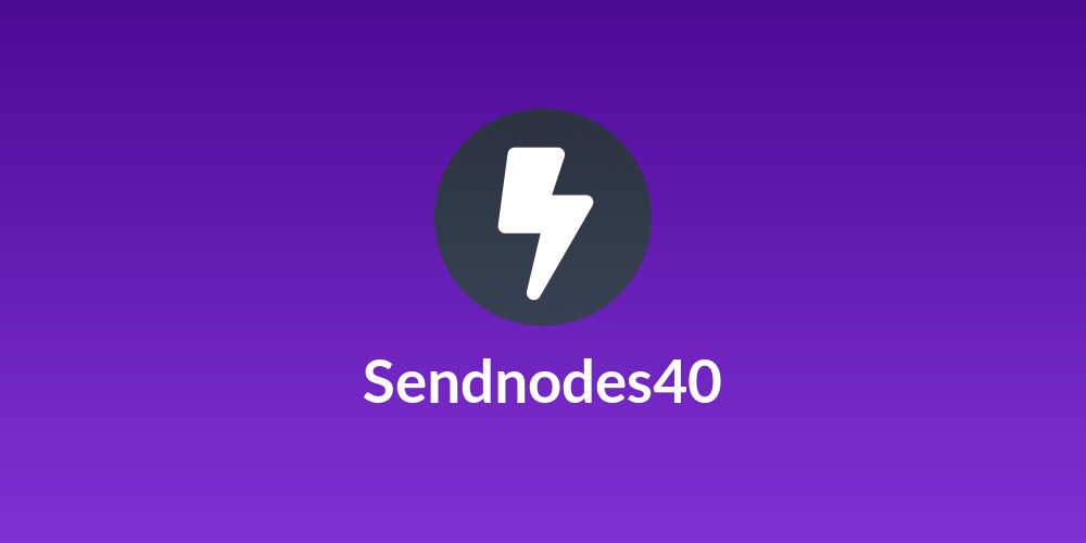 Sendnodes40