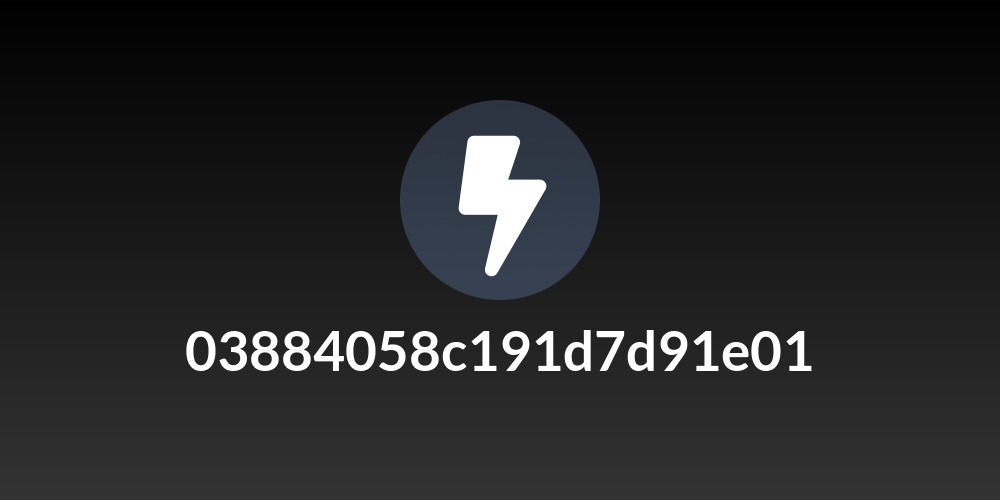 03884058c191d7d91e01