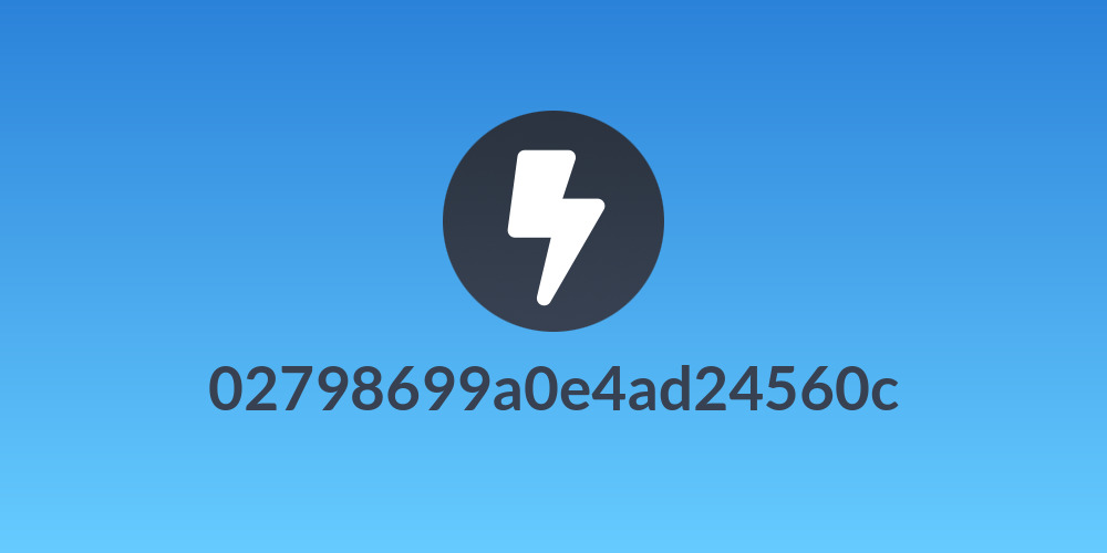 02798699a0e4ad24560c