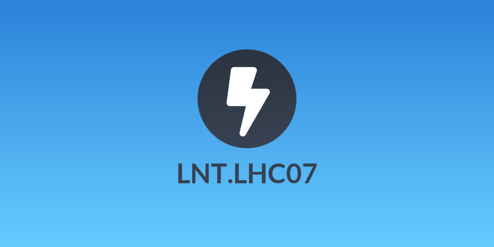 LNT.LHC07