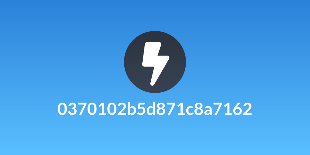 0370102b5d871c8a7162