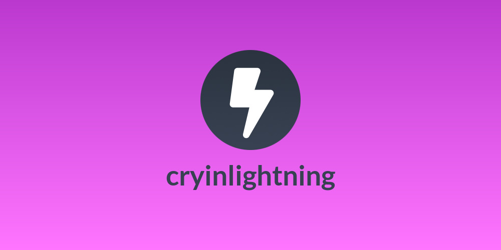 cryinlightning