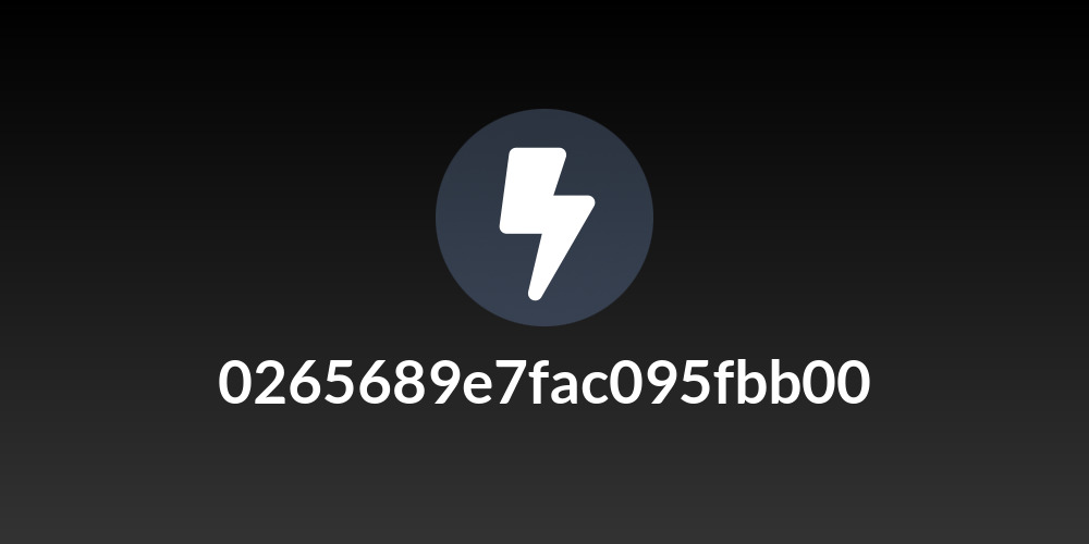 0265689e7fac095fbb00