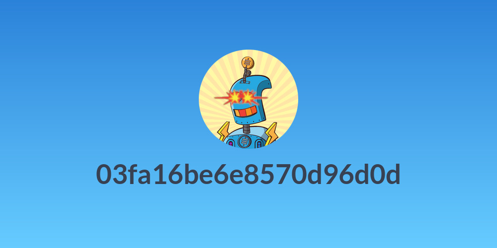 03fa16be6e8570d96d0d