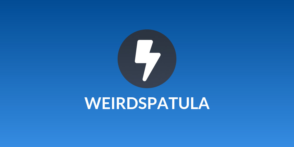 WEIRDSPATULA
