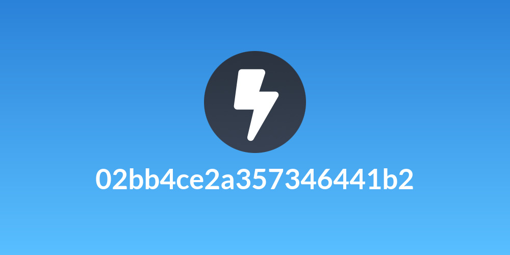 02bb4ce2a357346441b2