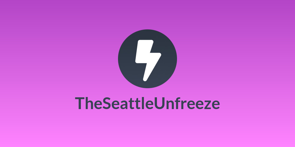 TheSeattleUnfreeze