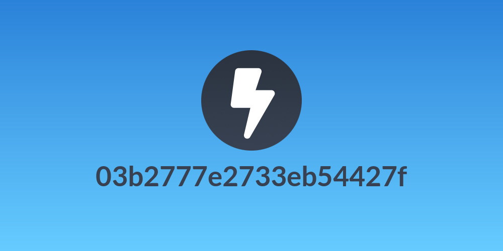 03b2777e2733eb54427f