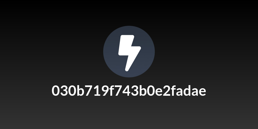 030b719f743b0e2fadae