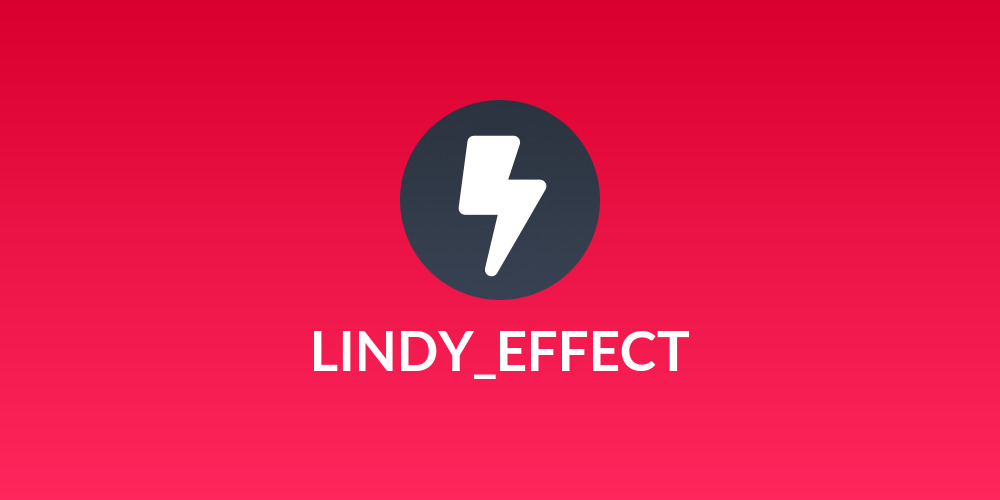 LINDY_EFFECT
